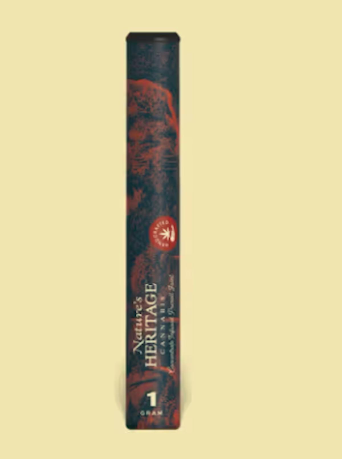 Image of Chocolatina – Bubble Hash Infused Pre-Roll 1g – Natures Heritage
