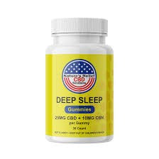 Product: NATURE'S RELIEF | DEEP SLEEP | GUMMIES | 25MG CBD : 10MG CBN