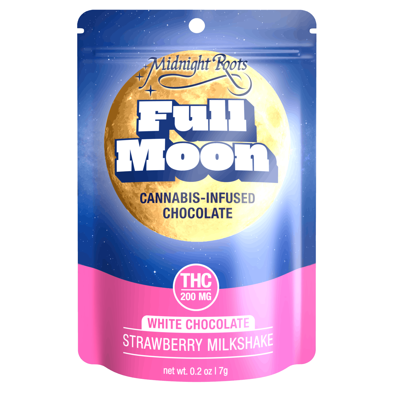 Product: Midnight Roots | Full Moon - 200mg - Strawberry Milkshake