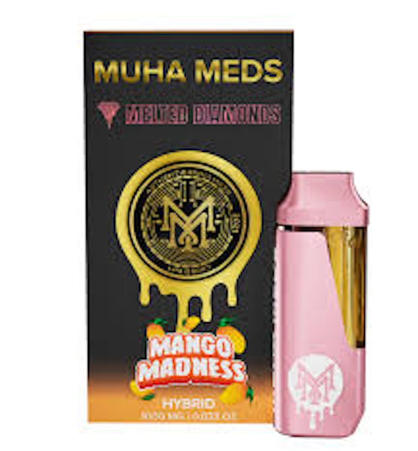 Muha Meds Melted Diamond Disposable | Mango Madness