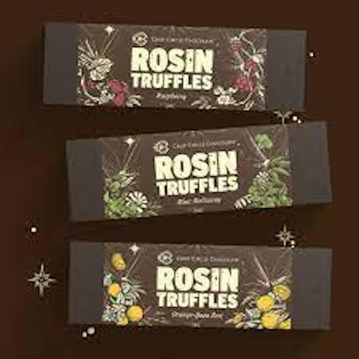 Photo of Mint Truffle (5 pk) 100mg (Crop Circle Chocolates)