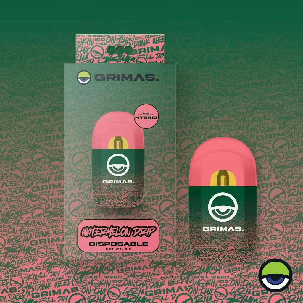 Grimas - 2g Disposable - Watermelon Drip