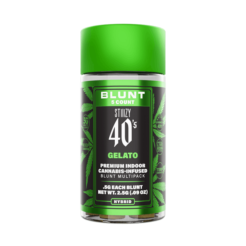 Stiiizy 5 x .5g Infused Blunts Gelato