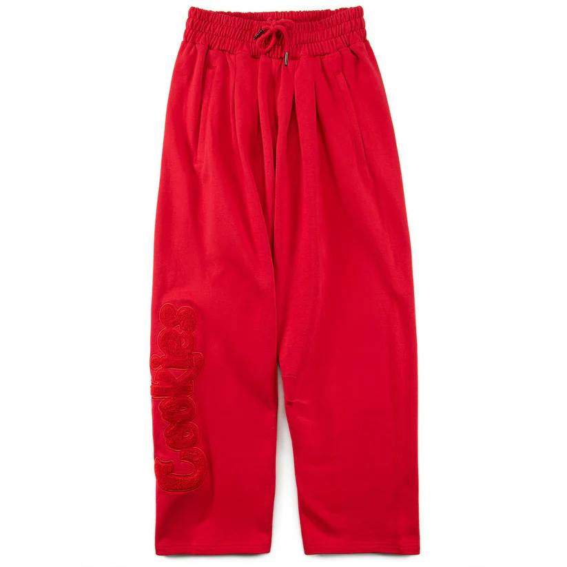 Cookies | Women's Pleated Sweatpant | Tango Red XL