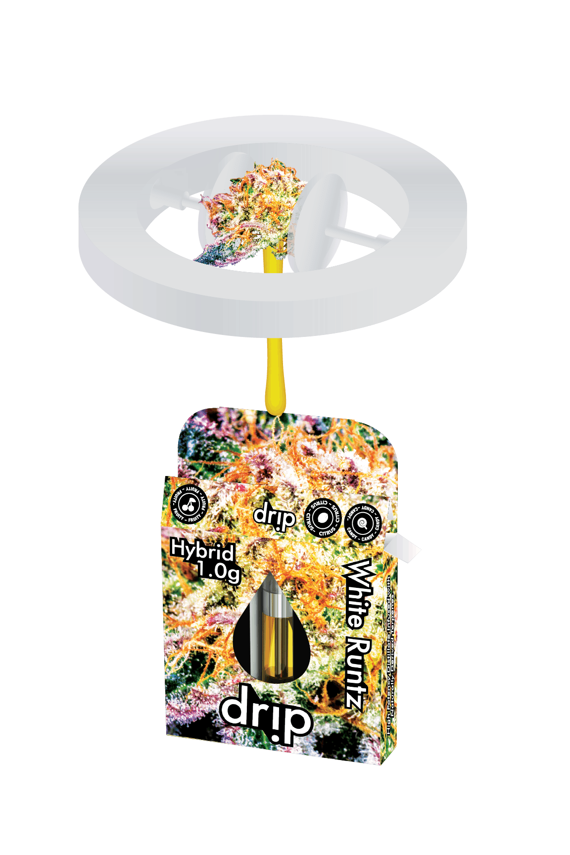 Product: DRIP | WHITE RUNTZ | CART HYBRID