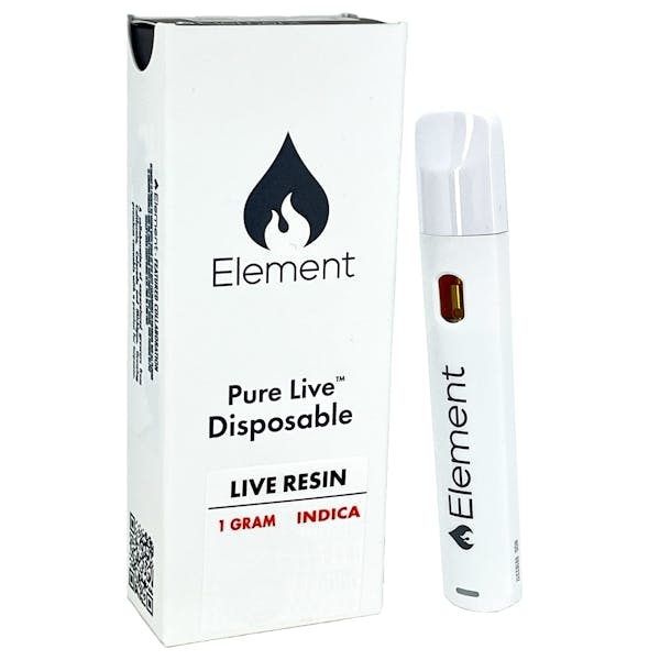 Element ELEMENT | GRANNY'S APPLE FRITTER | PURE LIVE DISPOSABLE HYBRID — VAPORIZERS