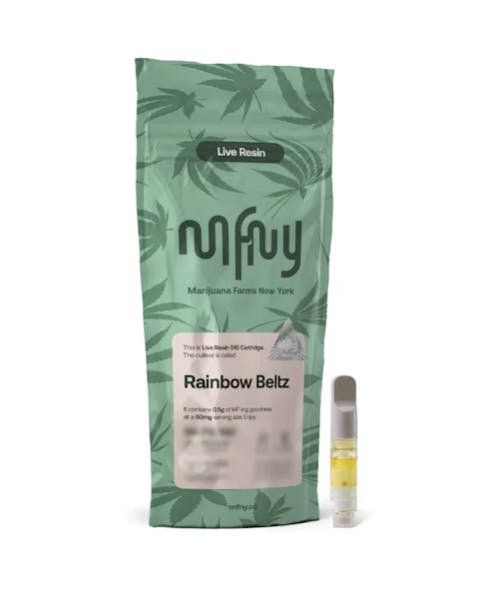 Cart | MFNY | Live Resin 510 Cart | Rainbow Beltz 2.0 | .5g