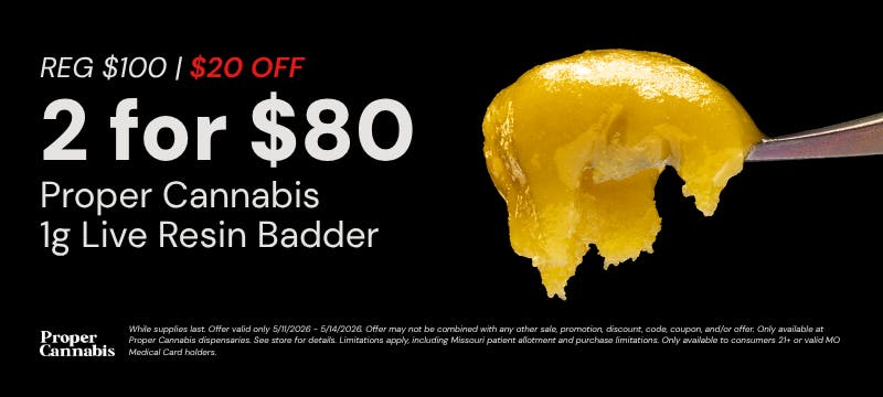 Proper Cannabis - South County Menu - a Cannabis Dispensary in