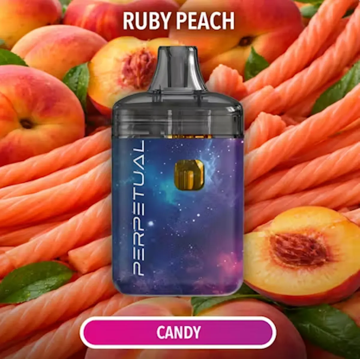 Perpetual Ruby Peach Disposable 1g Vaporizers | Perpetual