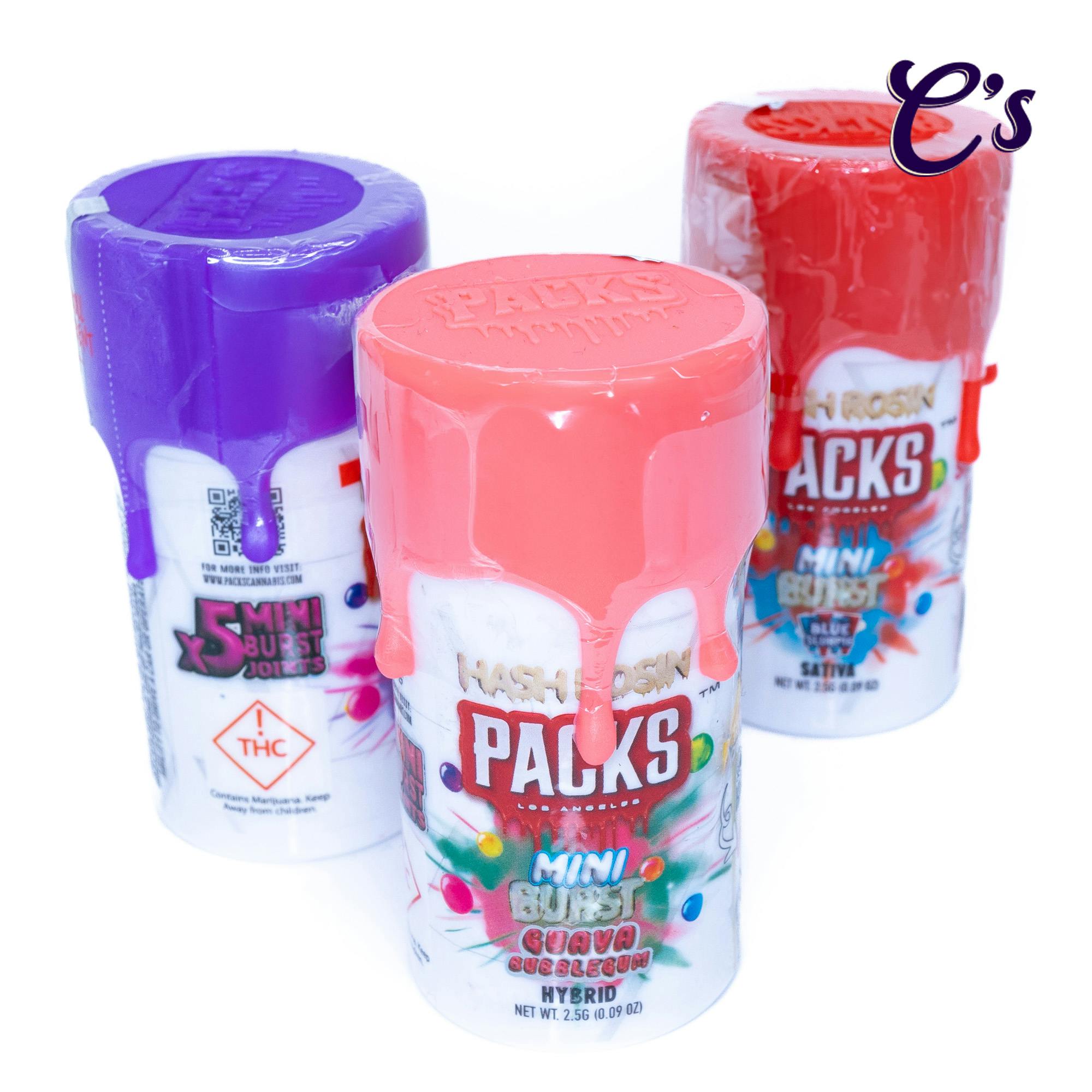 Packs | Hash Rosin Infused Mini Joints (S) Sour Gushers 2.5g