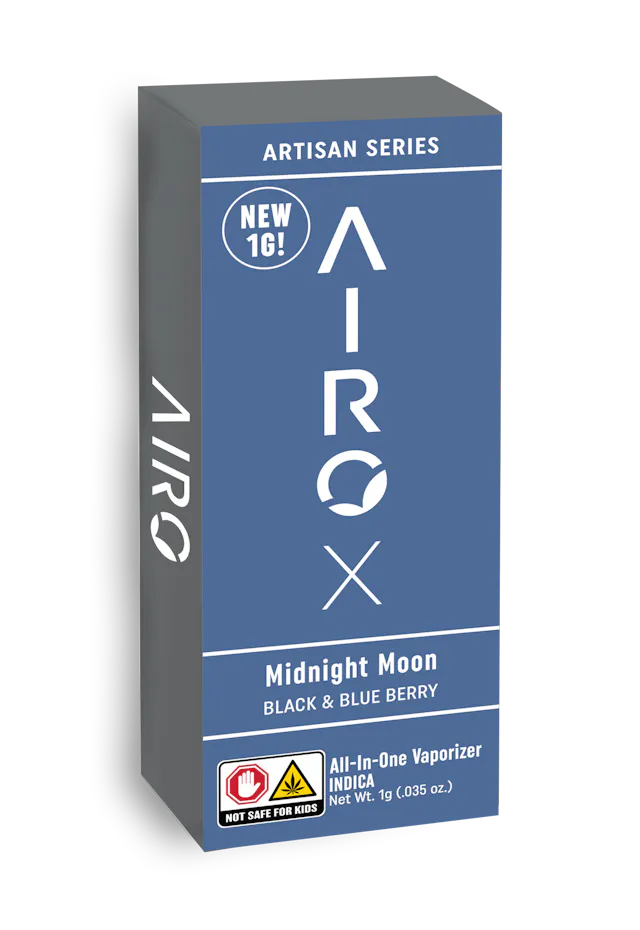 Airo Distillate Pod Midnight Moon 1g (indica, pods)