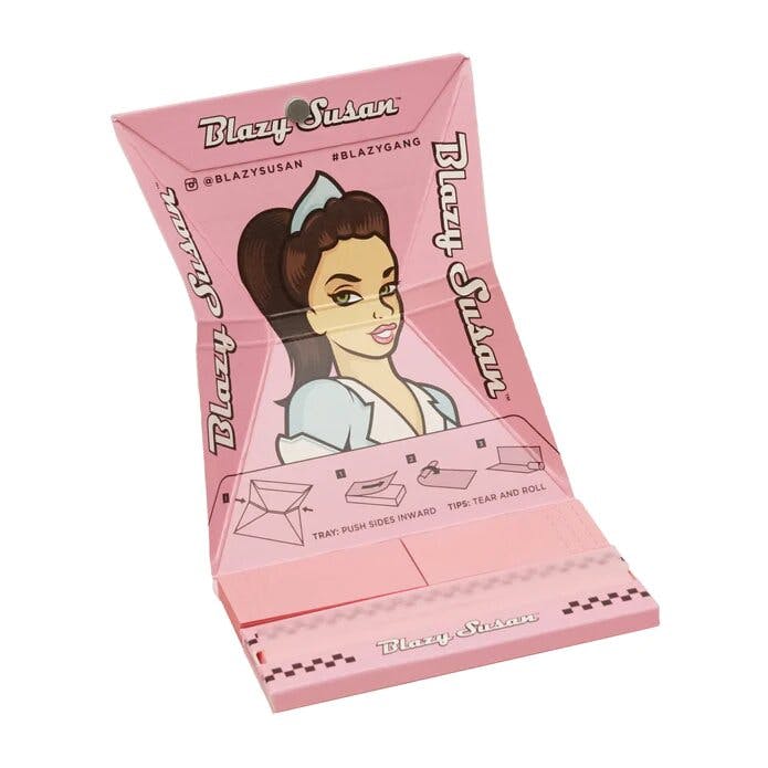 Blazy Susan - Pink Deluxe Rolling Kit - 1 1/4