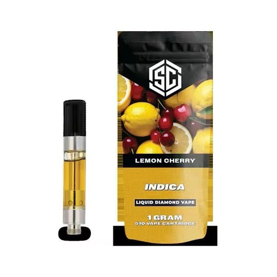 Lemon Cherry Liquid Diamond Cart Indica by Society C – Vapes at Gatsby Cannabis