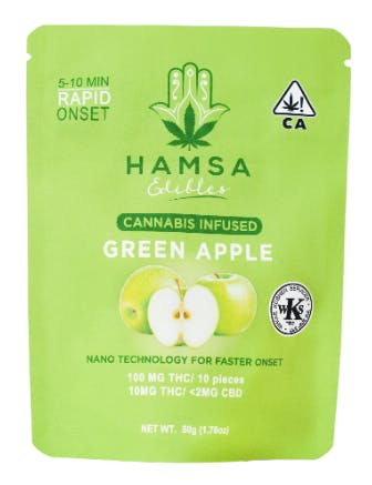 Hamsa Fast Acting Green Apple