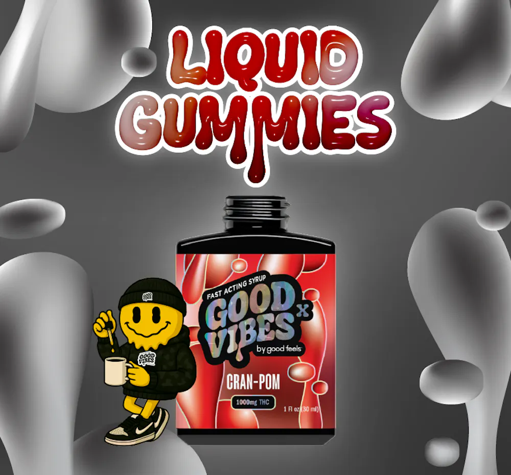 Product Cranberry Pomegranate X High Potency Liquid Gummies Syrup | 1000mg