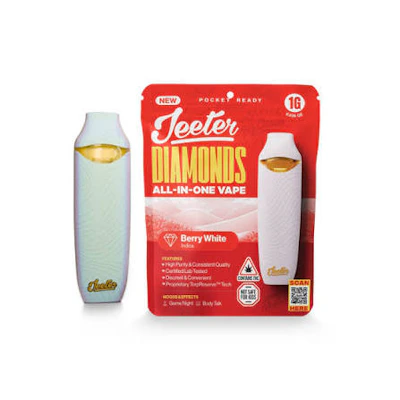 Jeeter - 1g Diamond Disposable - Berry White - DISPOSABLES by Jeeter at King of Budz