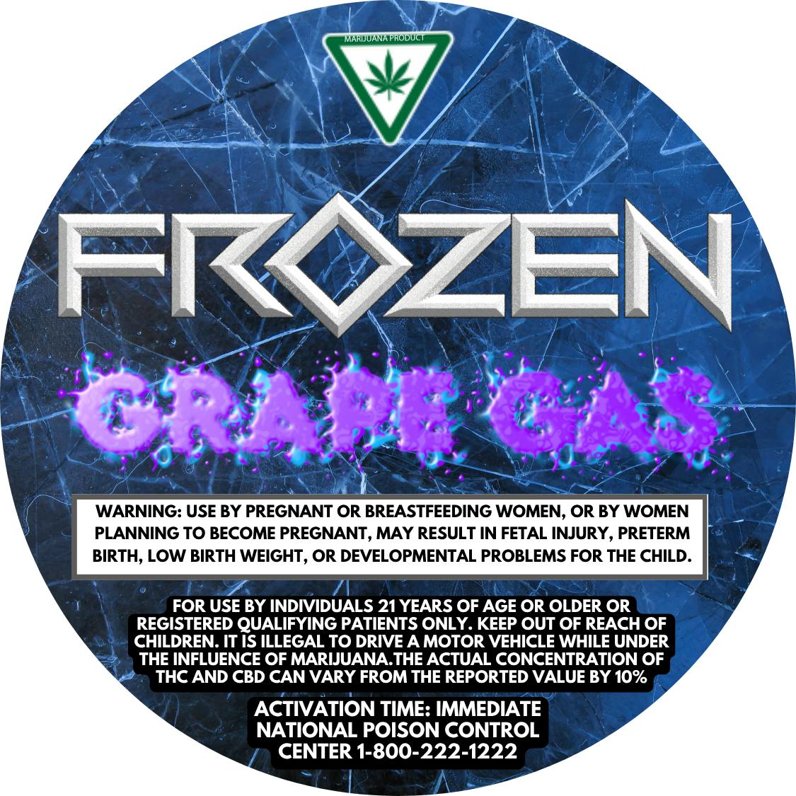Frozen | Live resin - 5g - Grape Gas
