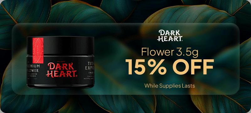 15% Dark Heart | 3.5g | Only at CANNAVITA Dispensary