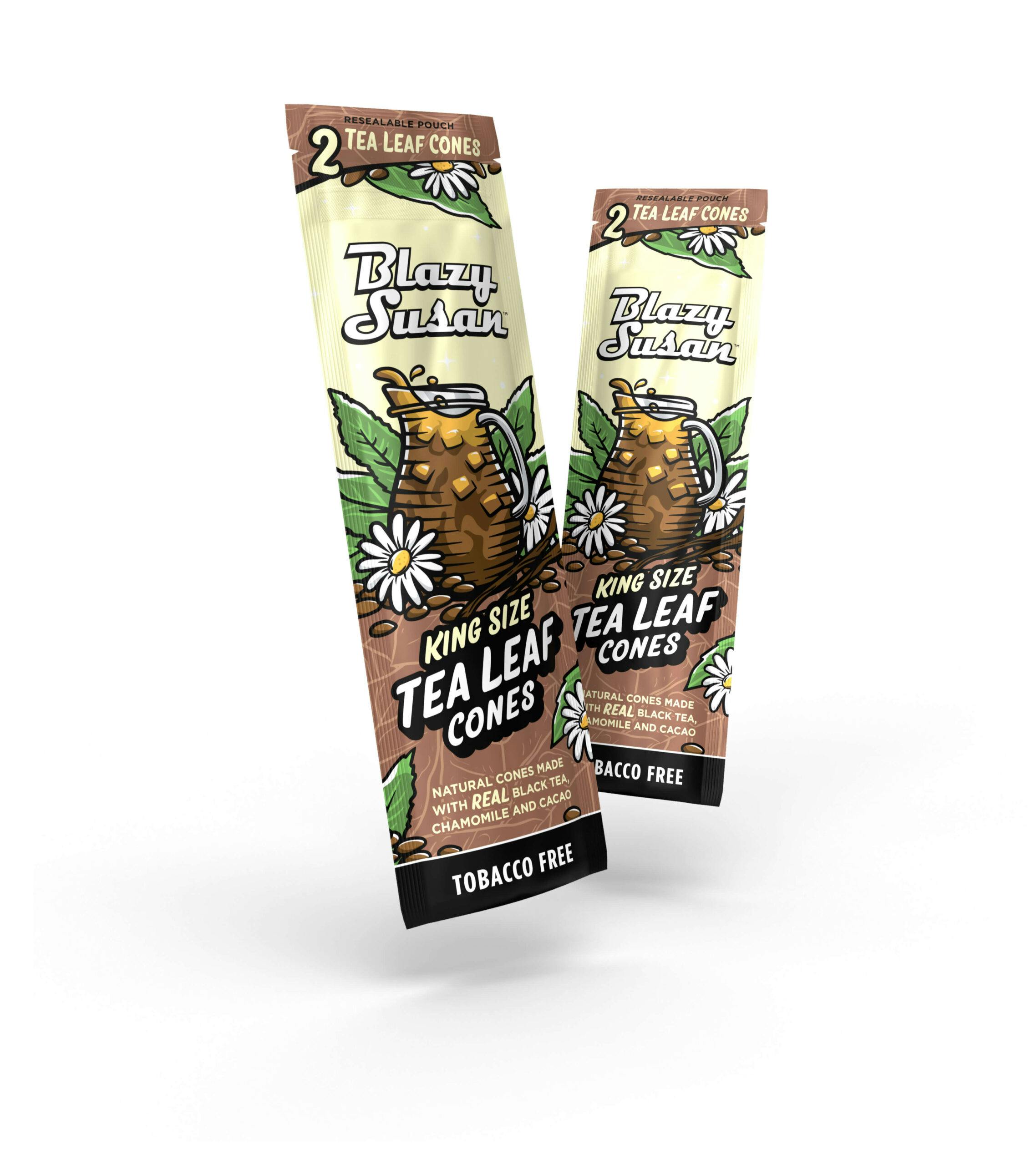 Blazy Susan – 2 Tea Leaf Cones