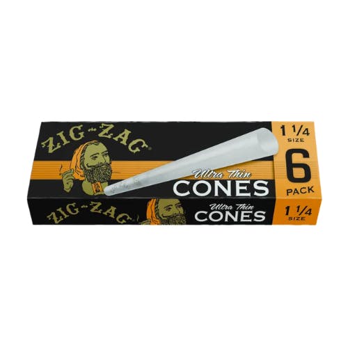 ULTRA THIN 1.25 CONES 6PK-0