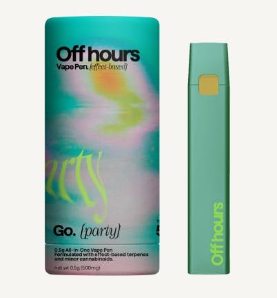 Product Off Hours | Go. (Party) | Distillate | AIO | .5g