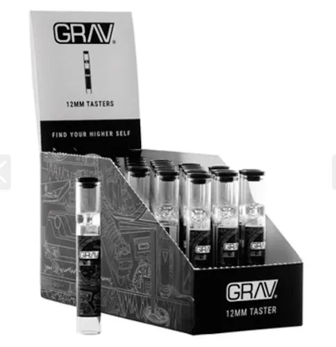 GRAV 12mm Glass Taster POP – One Hitter-1