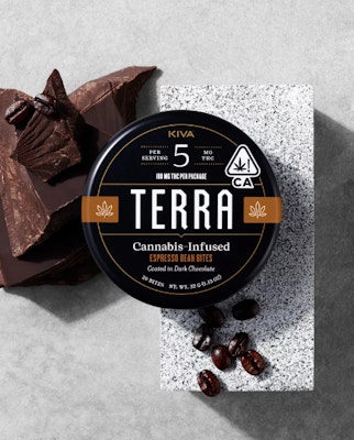 Product CL Kiva Terra Bites - Dark Choc Espresso 100mg