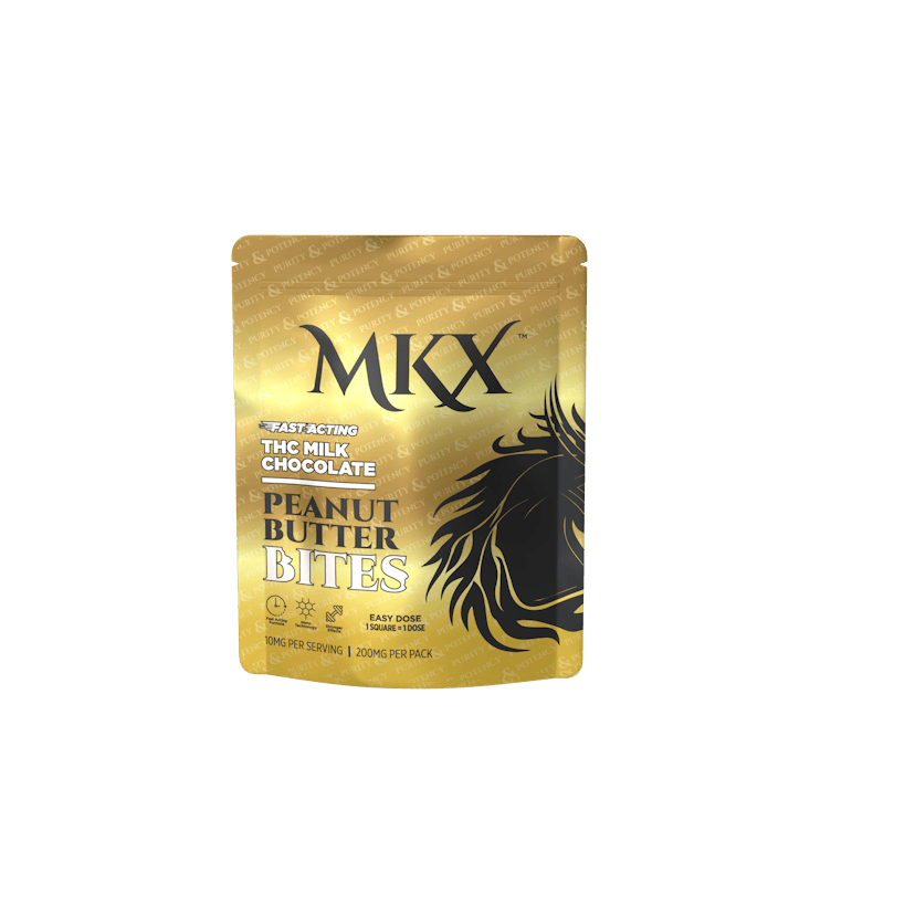 MKX Chocolate Bites - 200mg - Milk Chocolate Peanut Butter