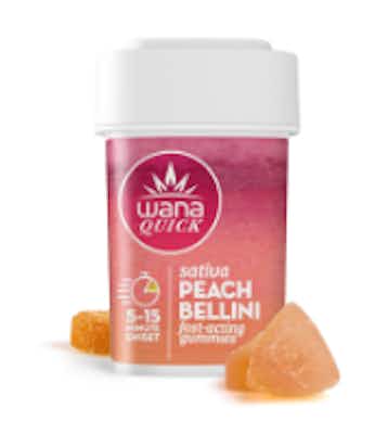 Product: Peach Bellini | Fast Acting | Wana