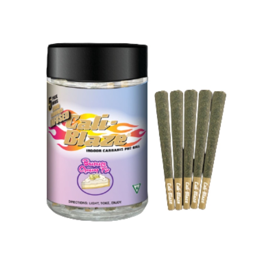 Cali Blaze - Banana Cream Pie 5pk Infused PR