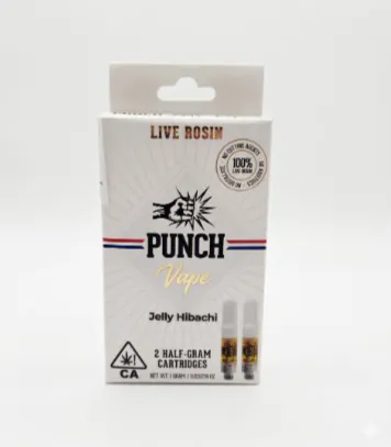 Punch Extracts Live Rosin Cartridge - Jelly Hibachi 1g at
