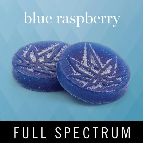 Product: Blue Raspberry | 4pk x 50mg | Full Spectrum | Levitate