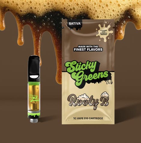 Product DF Sticky Greens Cartridge - Rooty B 1g