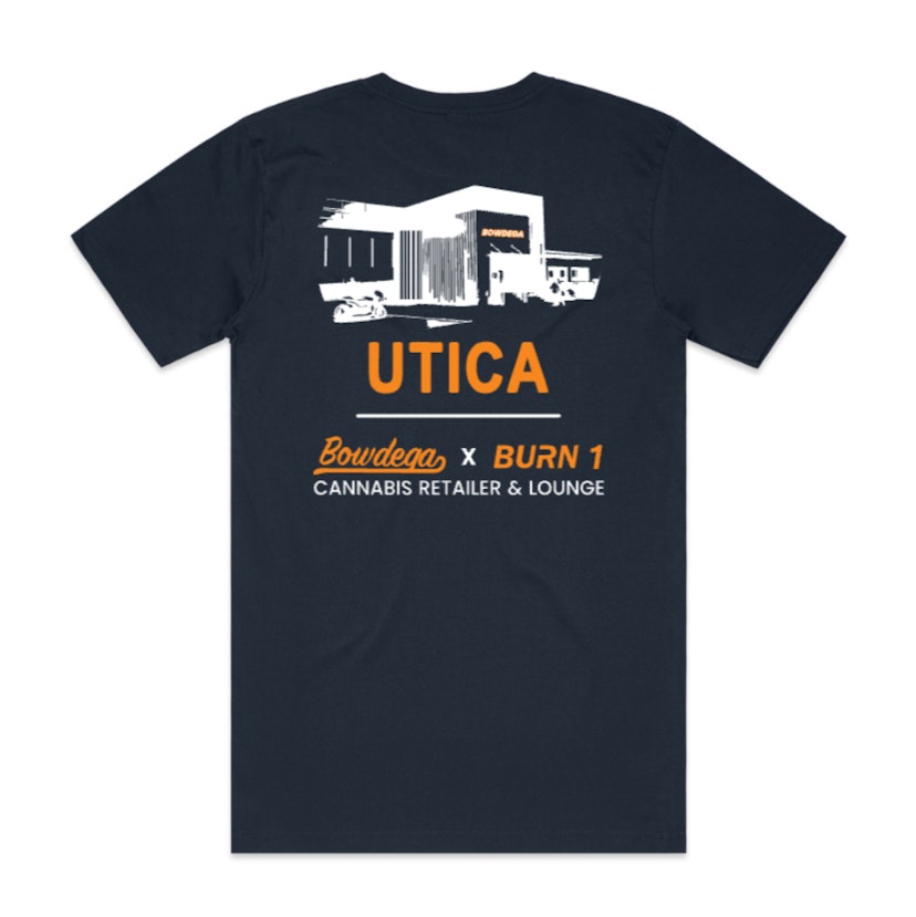 Bowdega Men T-shirt Navy Blue - 3XL