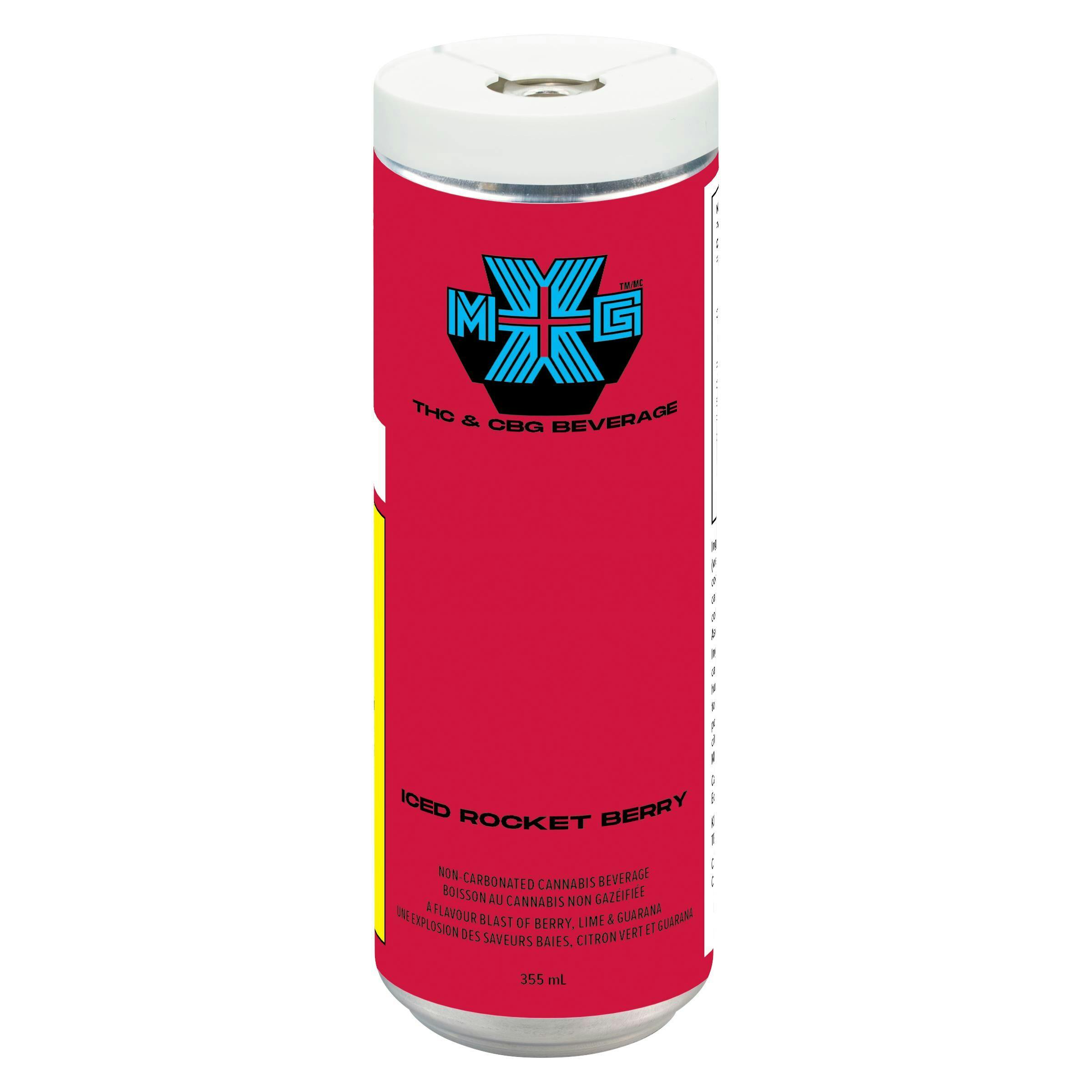 Xmg+ - iced rocket berry - 355ml