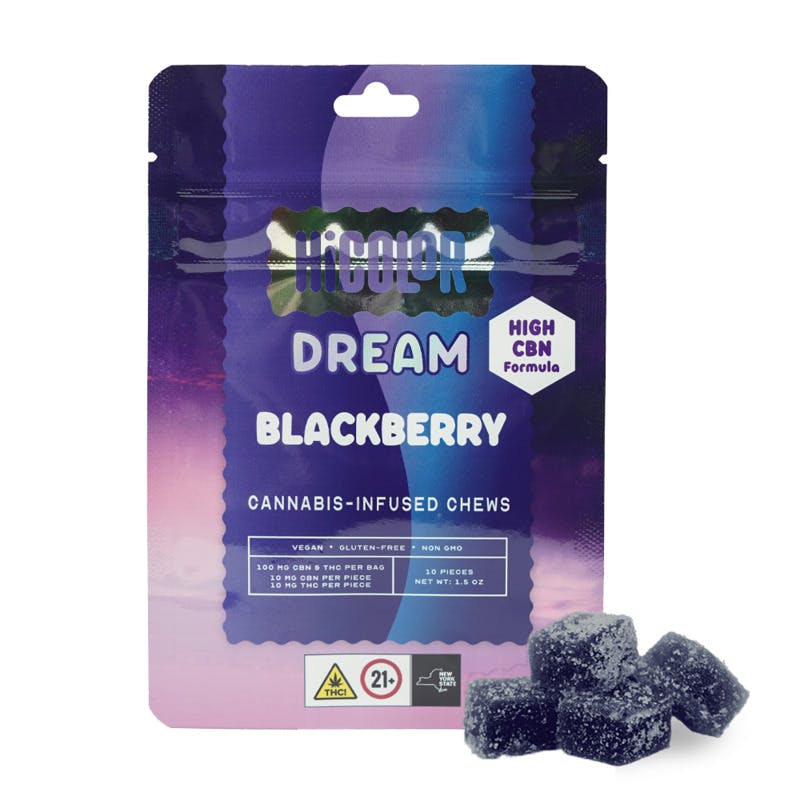 Hi Color - Dream Chews Blackberry - 100mg by HiCOLOR