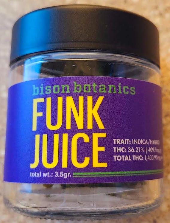Funk Juice Flower | Hybrid | Bison Botanics