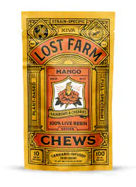 Lost Farm | Live Resin Fruit Chew | Mango - Rainbows and Cherries