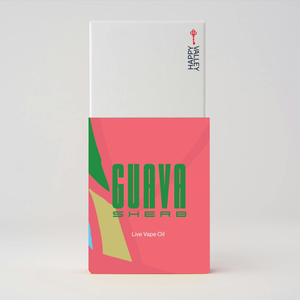 Live Vape Oil Cartridge - Guava Sherb