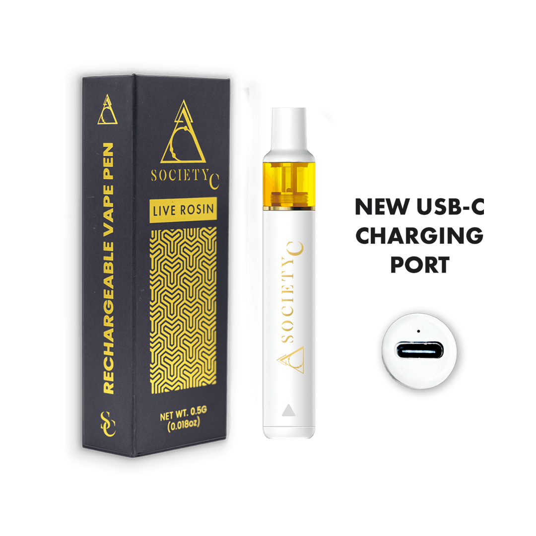 Product: SOCIETY C | DEVIL'S DRIP | HASH ROSIN DISPOSABLE SATIVA/HYBRID