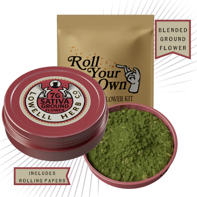 Lowell Herb Co. Lowell Ground Flower A Shore Thing (Sativa) 7g (pre ground)