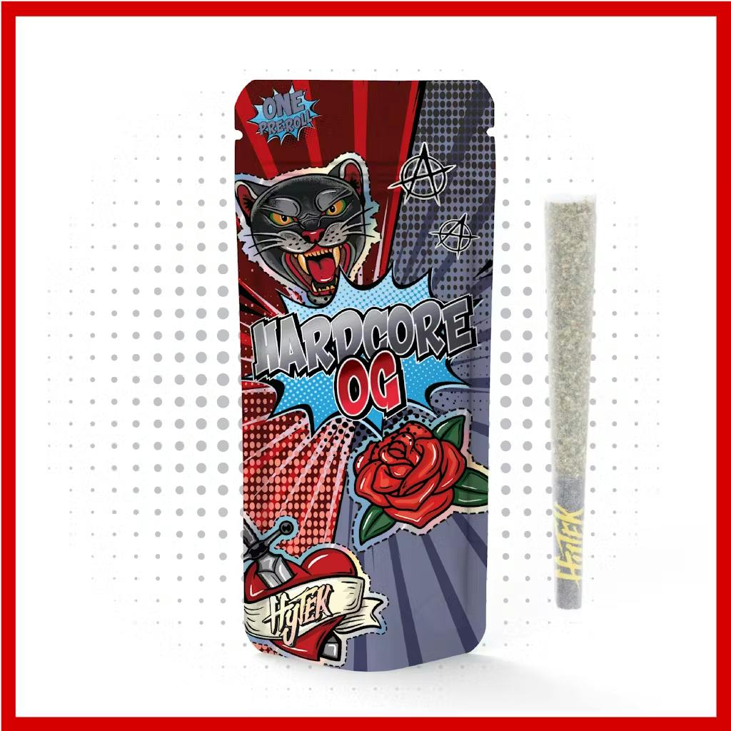 Hytek - 1g Preroll - Hardcore OG