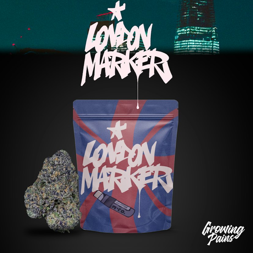 Growing Pains Prepackaged Flower | London Marker