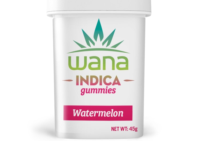 Wana Gummies Watermelon 100mg Indica