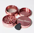 4-piece Aluminum Grinder Rose Gold