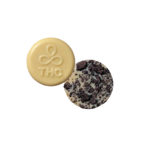 White Chocolate Cookies & Cream 40mg (10ct) – Evermore Discos Chocolates-active
