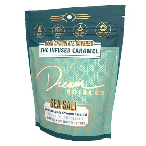 DREAM | SEA SALT CARAMEL - GOURMET SOFT CARAMEL | 10PK | 10MG