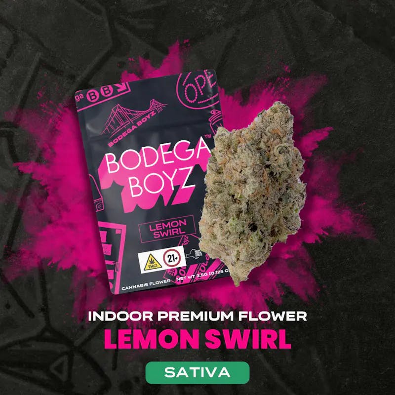 Bodega Boyz | Lemon Swirl | 3.5g (Premium Cannabis)