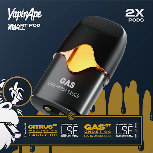 Vapin Ape - 2-Pack 1g Live Resin Pods - Berry 61 / Candy 72