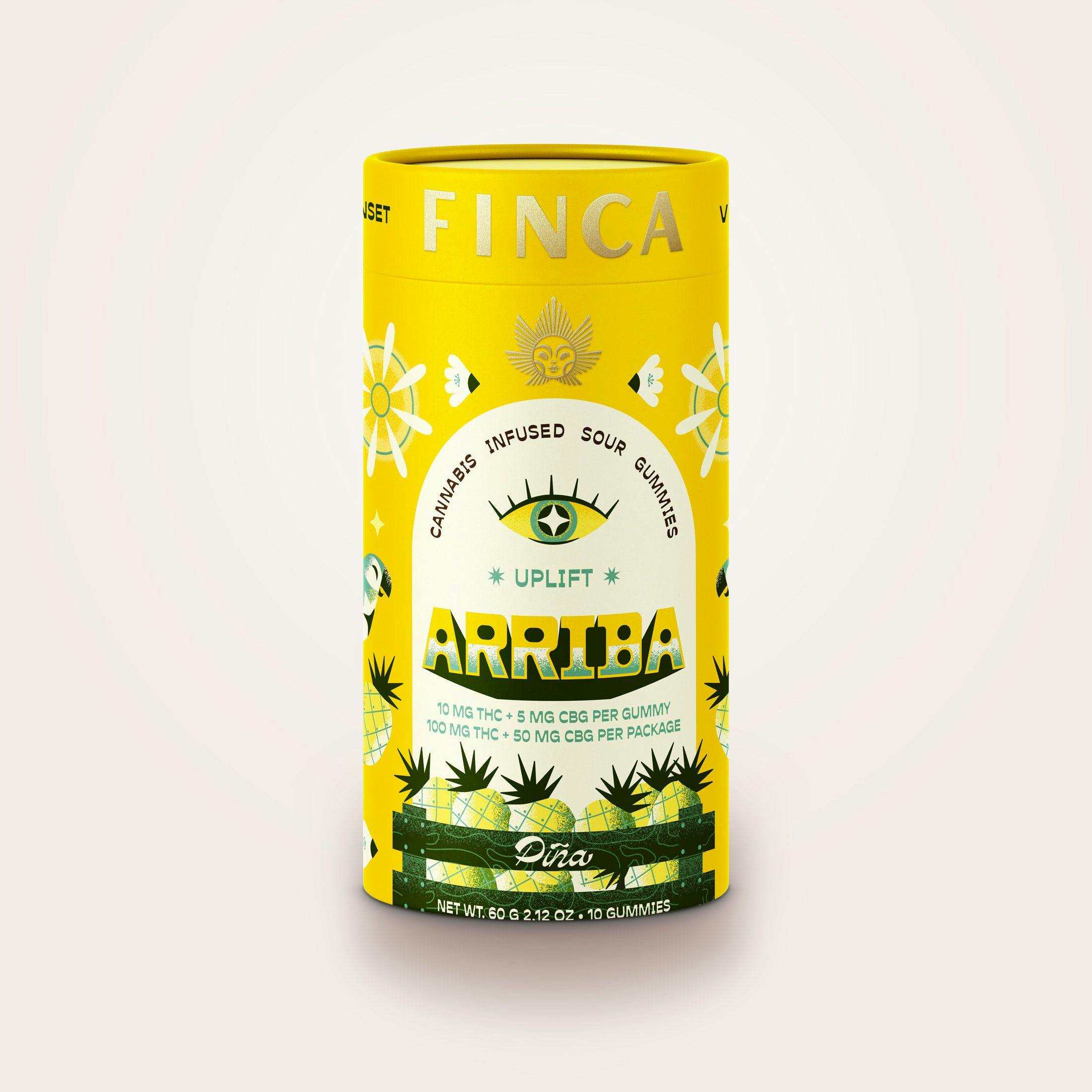 Edibles | Finca | Arriba Pina Uplift | 10pc | 10mg